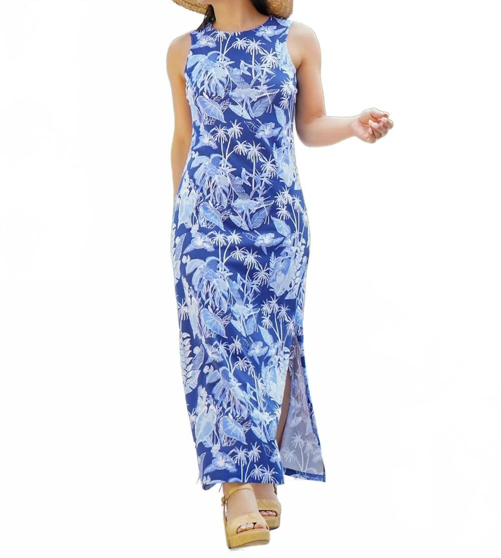 NEW ANA CLARE emilee maxi shift dress in polly